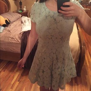 CHARLOTTE RUSSE LACE SPRING DRESS 